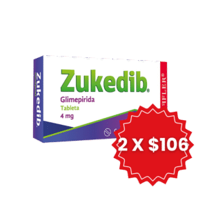 GLIMEPIRIDA 4 MG (ZUKEBID)