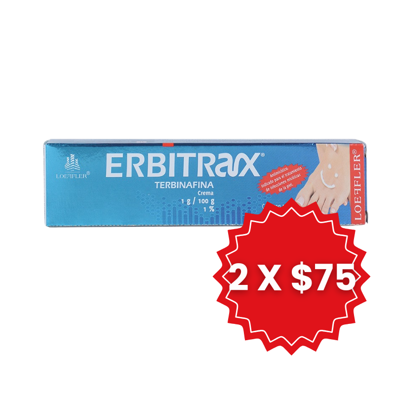 TERBINAFINA 30G CREMA (ERBITRAX)