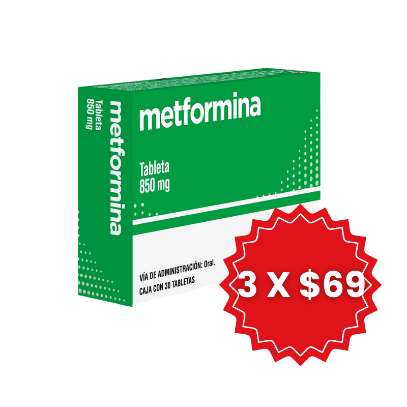 METMORFINA 850 MG AMSA