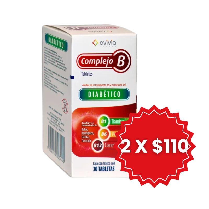COMPLEJO B DIABÉTICO TAB
