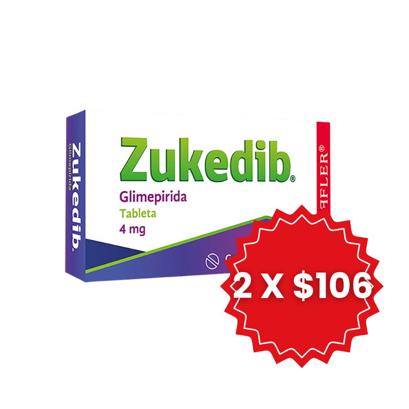 GLIMEPIRIDA 4 MG (ZUKEBID)